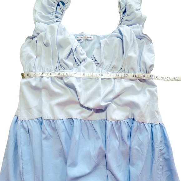 English Factory Sweet Heart Color Block Maxi Dress - Picture 13 of 15